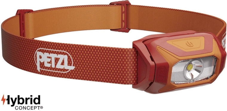 Frontal PETZL Tikkina, roja