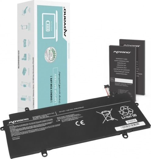 Batería Movano PA5136U-1BRS para Toshiba Portege Z30 (Z30-A/Z30-B/Z30-C) 4100 mAh 61 Wh