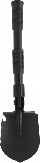 Pala plegable multifunción 5 en 1 con funda 16–40,5 cm