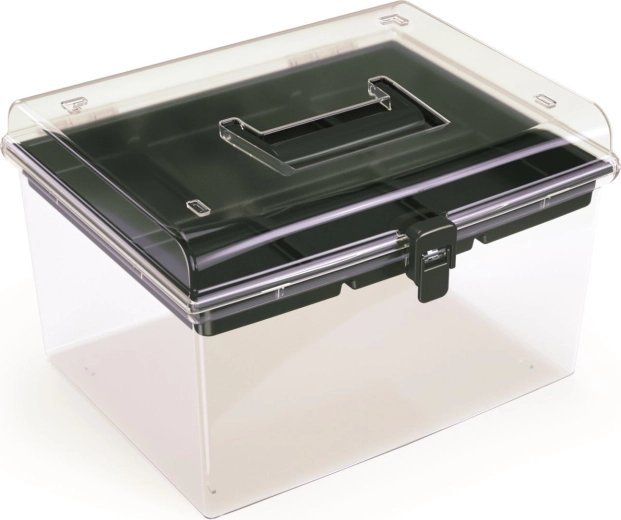 Organizador de plástico NUF High 292 × 250 × 185 mm, negro