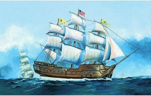 Modelo de barco BONHOMME RICHARD 1:270