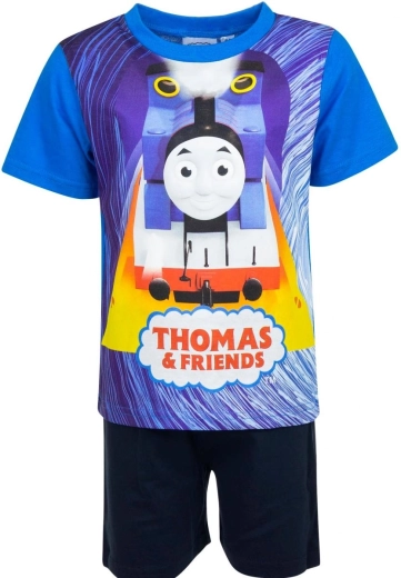 Pijama de verano para niño de algodón Tomás y sus amigos