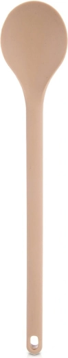 Cuchara de cocina de silicona beige 28 cm