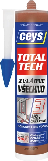 Adhesivo y sellador universal 290 ml CEYS TOTAL TECH blanco