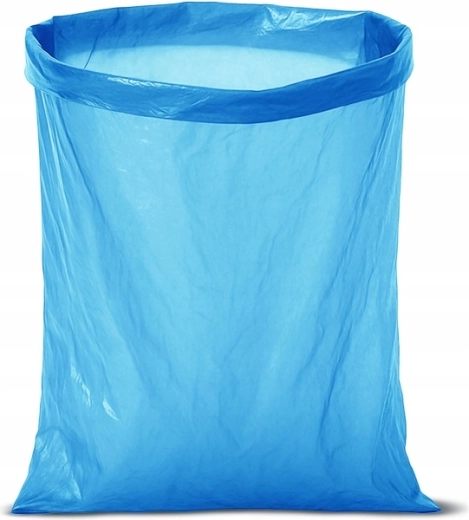 Bolsas de basura universales resistentes azules de 35 l, 150 uds, con cierre para atar