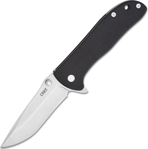 CRKT Drifter cuchillo de bolsillo negro 7,3 cm G10