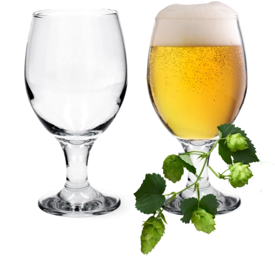 Juego de vasos de cerveza LAV Misket 400 ml (6 uds)