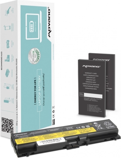 Batería Movano para Lenovo ThinkPad T410/T420/T510 4400 mAh (48 Wh)