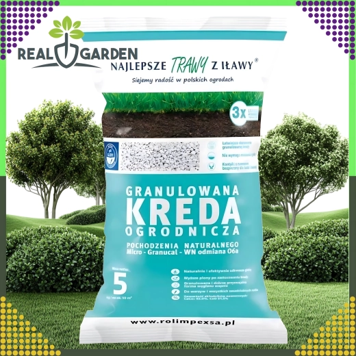 Tiza de jardín granulada premium para desacidificar el suelo 5 kg