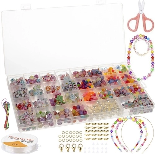 Set para hacer pulseras y joyas para niños