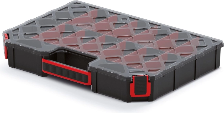Organizador TAGER Carbo Plus con separadores 390 × 284 × 60 mm