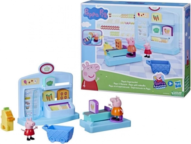 Supermercado PEPPA PIG – set de juego con figuras