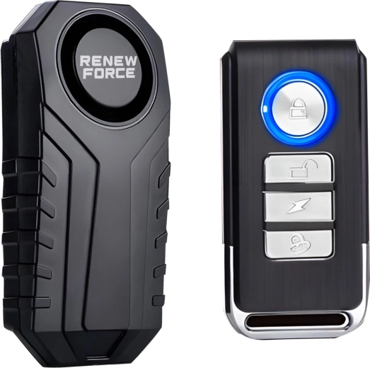 Alarma inalámbrica para bicicleta RENEW FORCE con mando a distancia