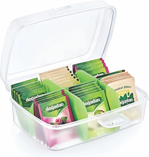 Organizador para bolsitas de té 21 × 15 × 8 cm