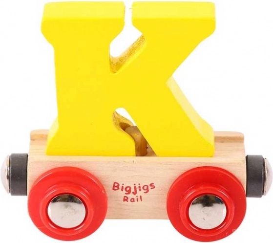 Vagón Bigjigs Rail letra K
