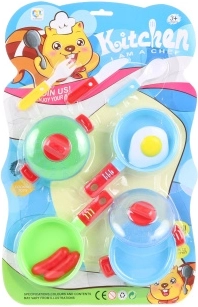 Set de cocina de utensilios de plástico para niños