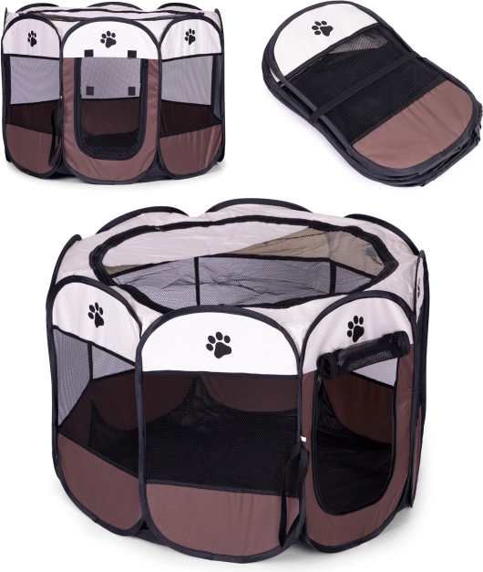 Parque textil plegable para perros y gatos PETSI