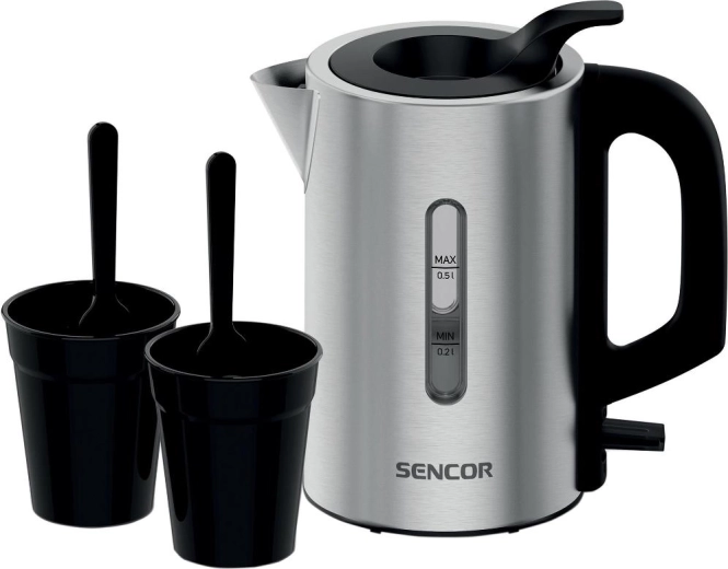 Hervidor eléctrico de viaje Sencor SWK 170SS