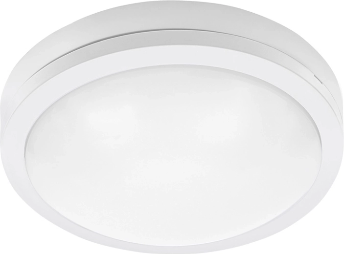 Solight Siena luminaria LED de techo y pared 20 W, 1500 lm, 4000 K, IP54, blanca, 23 cm