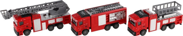 Camión de bomberos de retroceso Tedies