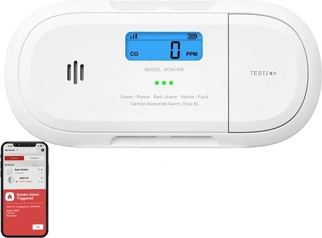 Detector de monóxido de carbono X-Sense XC04-WX