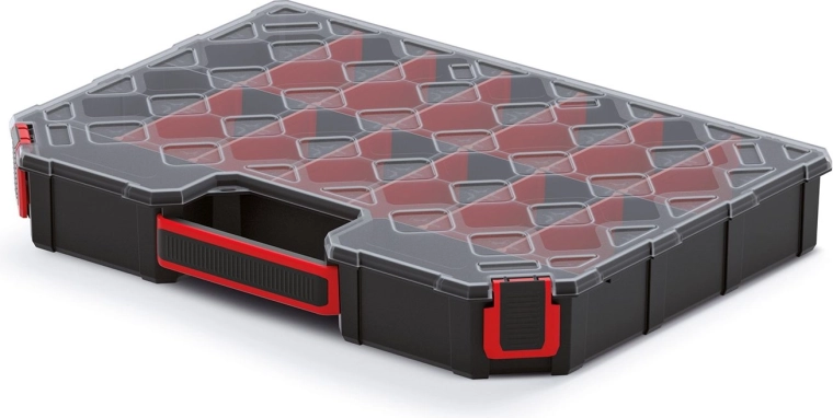 Organizador con separadores 390 × 284 × 60 mm