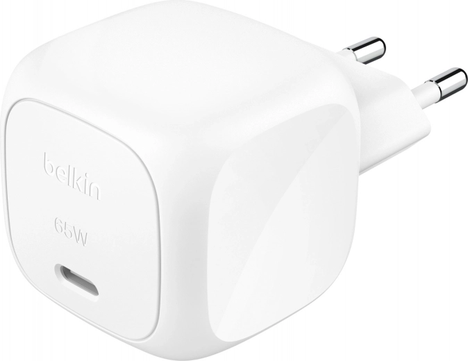 Cargador de red USB-C PPS de 65 W de Belkin, blanco