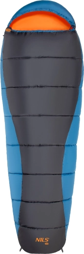 Saco de dormir tipo momia NILS Camp NC2012 negro/navy