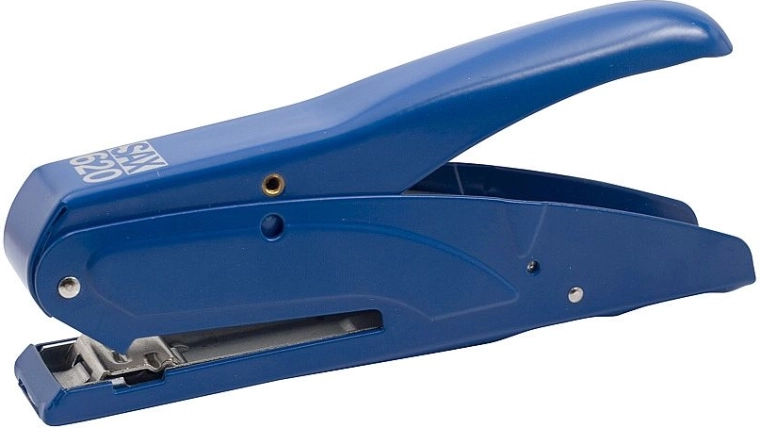 Grapadora de tenaza Sax 620 azul