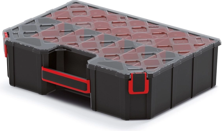 Organizador alto TAGER CARBO PLUS con separadores 390 × 284 × 105 mm