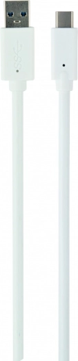 Cable USB 3.0 A a USB-C 0,5 m blanco