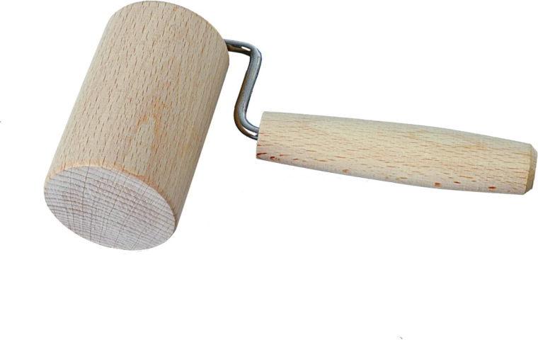 Rodillo de madera Ambo de una mano para masa 8 cm