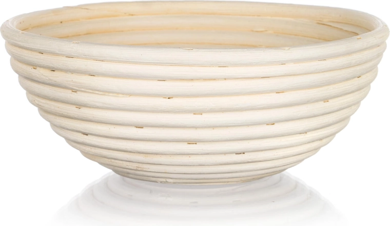 Cesta de fermentación para pan con motivo floral 21 cm