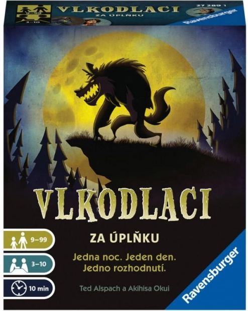 Juego de cartas Hombres lobo a la luz de la luna RAVENSBURGER