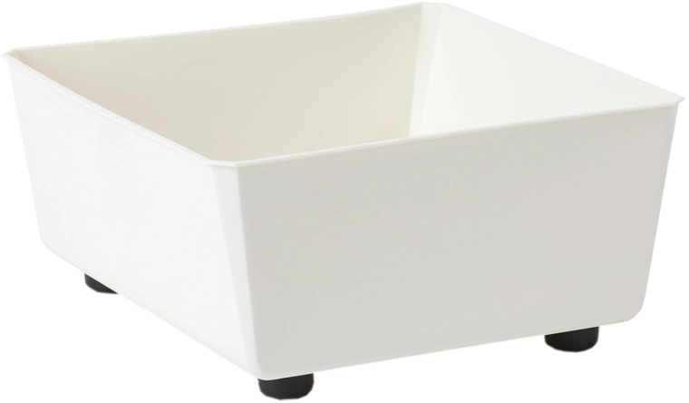 Maceta SAGA color crema 28,5 × 28,5 cm