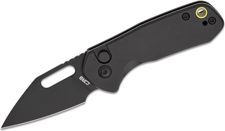 Navaja de bolsillo plegable CJRB Mini Pyrite Black 5,5 cm - 1 pieza