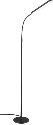Lámpara de pie LED moderna 12 W con mando a distancia