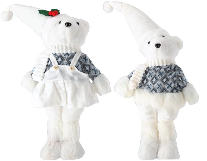Osito de peluche navideño 50 cm – niño o niña