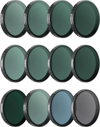 Kit de filtros Freewell para Osmo Action 6 Mega Kit – de 12 piezas
