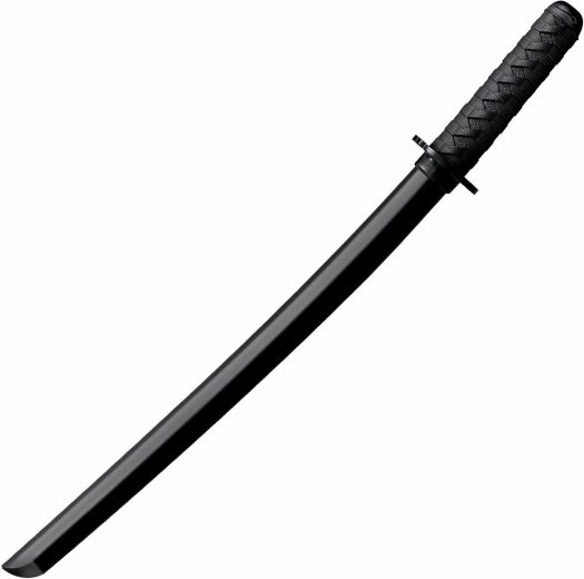 Cold Steel Wakizashi bokken espada de entrenamiento 53 cm, negra, polipropileno