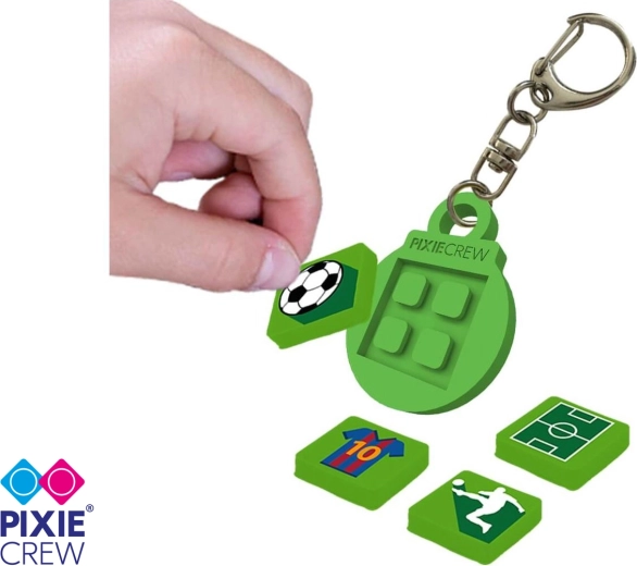 Pixie crew llavero redondo verde