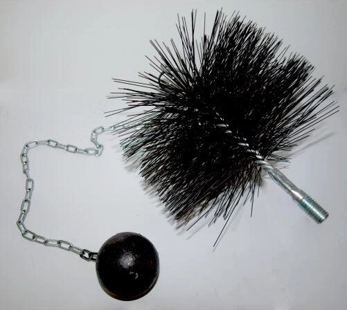 Cepillo deshollinador 160 mm con ojo y pesa de 0,5 kg