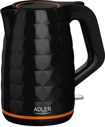 Hervidor eléctrico Adler de 1,7 l negro