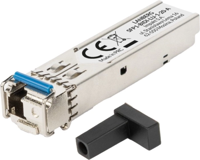 Módulo óptico SFP BIDI A de 1,25 Gb/s para 20 km, 1310/1550 nm, LC/UPC
