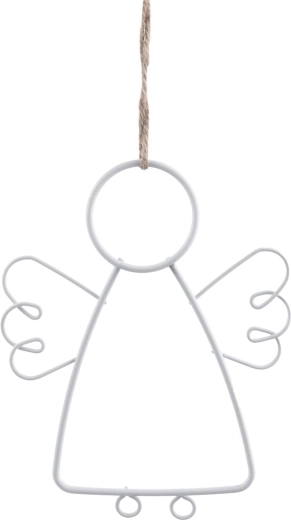Ángel metálico colgante – decoración discreta