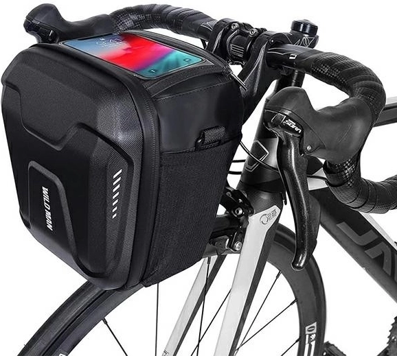 Bolsa para manillar Wildman GS9 3 l negra