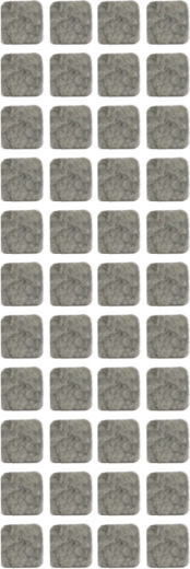 Almohadillas protectoras autoadhesivas para muebles TORO, mezcla de formas, 44 uds