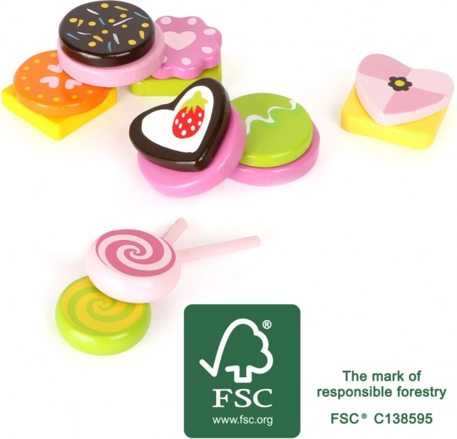 Dulces de madera small foot de madera FSC