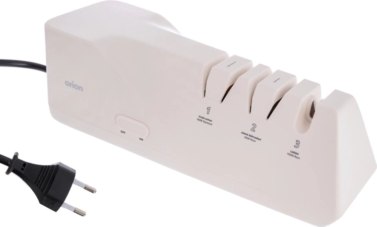 Afilador de cuchillos eléctrico y manual 3 en 1