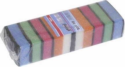 Esponjas para platos – mix de colores, 10 uds